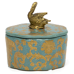 Фарфоровая шкатулка Swan Lake варинант исполнения - 4 | Loft Concept в Краснодаре