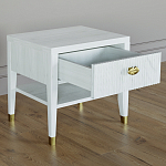 Прикроватная тумбочка с ящиком Elsa Dreams White варинант исполнения - 2 | Loft Concept в Краснодаре