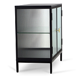 Сервант двухдверный с рифленым стеклом The Keeper варинант исполнения - 2 | Loft Concept в Краснодаре