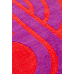 Дизайнерский ковер розовый Poltronova Sofo Rosancio Rug варинант исполнения - 3 | Loft Concept в Краснодаре