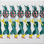 Плитка дизайнерская Фруктовый лес варинант исполнения - 2 | Loft Concept в Краснодаре