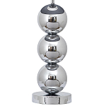 Настольная лампа с основанием в виде металлических сфер Balance Table Lamp Chrome варинант исполнения - 2 | Loft Concept в Краснодаре