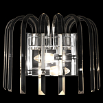 Бра цвета никель с изогнутыми хрустальными элементами Radiant Ribbons варинант исполнения - 1 | Loft Concept в Краснодаре