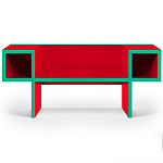 Дизайнерская разноцветная скамья Canton Bench варинант исполнения - 1 | Loft Concept в Краснодаре
