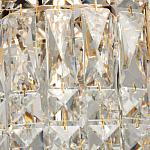 Потолочный светильник круглый с прозрачными подвесками Lunet варинант исполнения - 5 | Loft Concept в Краснодаре