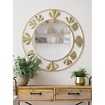 Зеркало настенное в металлическом обрамлении Mirror Golden Portal варинант исполнения - 3 | Loft Concept в Краснодаре