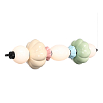 Подвесной светильник линейный с керамическими элементами 24W LED Fragrant Light варинант исполнения - 4 | Loft Concept в Краснодаре