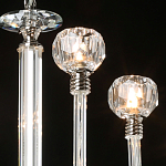 Люстра с 8-ю лампами и гранеными стеклянными плафонами Prism Gala варинант исполнения - 6 | Loft Concept в Краснодаре