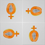 Плитка дизайнерская Женский фркут варинант исполнения - 1 | Loft Concept в Краснодаре