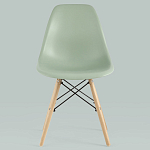 Пластиковый стул на ножках из массива бука Eames Mint варинант исполнения - 3 | Loft Concept в Краснодаре
