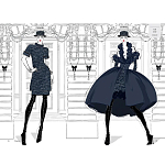 Megan Hess. Elegance варинант исполнения - 6 | Loft Concept в Краснодаре