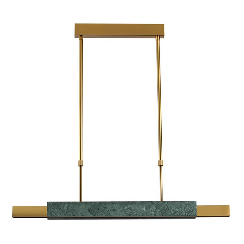 Подвесной светильник BERT FRANK зеленый Золотой Малахит (зеленый) в Краснодаре | Loft Concept 