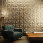 Гипсовая 3D Панель M-21 варинант исполнения - 2 | Loft Concept в Краснодаре