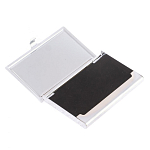 Визитница карманная металлическая с накладкой из натурального камня Апатит Stone Business Card Holders варинант исполнения - 3 | Loft Concept в Краснодаре