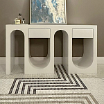 Белая консоль с ящиками Endor White варинант исполнения - 1 | Loft Concept в Краснодаре