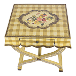 Приставной столик с ящиком в стиле ретро Vintage Rustic Tablecloth варинант исполнения - 4 | Loft Concept в Краснодаре