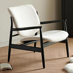 Кресло с каркасом и ножками из древесины и мягкими сиденьем и спинкой Venice варинант исполнения - 2 | Loft Concept в Краснодаре