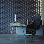 Гипсовая 3D Панель DRAGON SCALE - A варинант исполнения - 2 | Loft Concept в Краснодаре