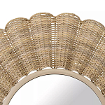 Зеркало круглое в плетеной раме Reed Mirror варинант исполнения - 2 | Loft Concept в Краснодаре