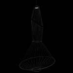 Подвесной светильник из металла Geometry of Beauty варинант исполнения - 4 | Loft Concept в Краснодаре