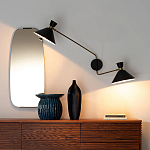 Бра с 2-мя поворотными плафонами Davy Duo Wall Lamp варинант исполнения - 2 | Loft Concept в Краснодаре