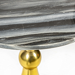 Кофейный столик с мраморной столешницей Sleeve Arabia варинант исполнения - 3 | Loft Concept в Краснодаре