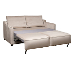 Диван двухместный раскладной светло-серый с кантом Pride варинант исполнения - 2 | Loft Concept в Краснодаре