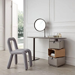 Консоль с зеркалом и  3-мя вращающимися ящиками Eloida варинант исполнения - 2 | Loft Concept в Краснодаре