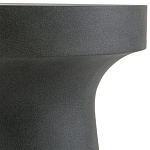 Приставной стол из искусственного камня Chess Black варинант исполнения - 2 | Loft Concept в Краснодаре