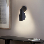 Бра с поворотным плафоном Aracea Black Wall Lamp варинант исполнения - 9 | Loft Concept в Краснодаре