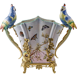 Ваза фарфоровая с попугаями Ferra варинант исполнения - 1 | Loft Concept в Краснодаре