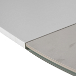 Стол обеденный раскладной круглый White Ceramic Table варинант исполнения - 3 | Loft Concept в Краснодаре