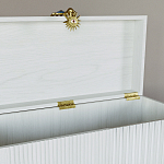 Большой дизайнерский Сундук Elsa Dreams White варинант исполнения - 3 | Loft Concept в Краснодаре