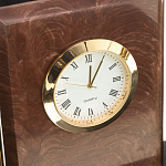 Настольный письменный набор из лемезита и змеевика с часами Royal Accessory варинант исполнения - 4 | Loft Concept в Краснодаре