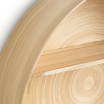 Полка настенная из бамбука Zenara варинант исполнения - 4 | Loft Concept в Краснодаре