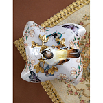 Шкатулка фиолетового цвета с рисунком бабочек и крышкой с фигуркой птицы на ветке Eden Garden варинант исполнения - 9 | Loft Concept в Краснодаре