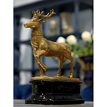 Держатель для книг в виде оленя из фарфора и бронзы Eden Garden porcelain and bronze варинант исполнения - 3 | Loft Concept в Краснодаре