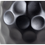 Столик журнальный с круглой деревянной столешницей на черном фактурном основании Bourgeon варинант исполнения - 6 | Loft Concept в Краснодаре