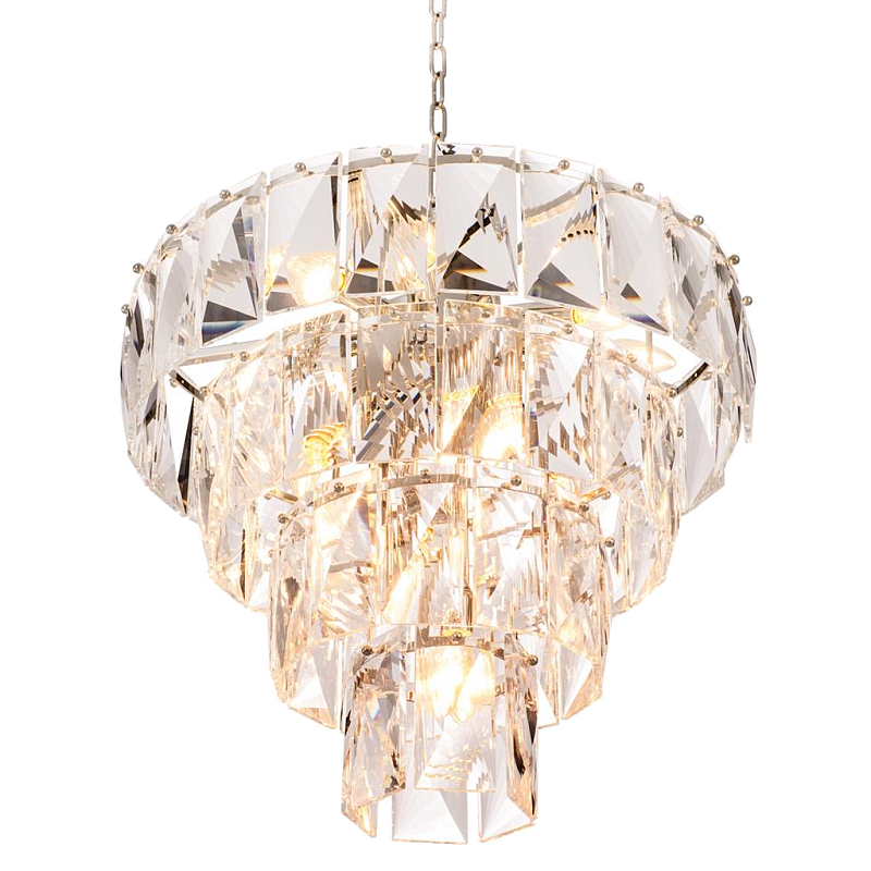 Люстра Chandelier Amazone S Никель Прозрачный в Краснодаре | Loft Concept 