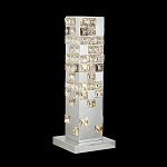 Настольная лампа прямоугольная с мозаичным хрустальным оформлением Sparks of Crystal варинант исполнения - 2 | Loft Concept в Краснодаре