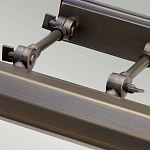 Светильник для картин с призматическим плафоном и двойными регулируемыми шарнирами Elstead Lighting варинант исполнения - 43 | Loft Concept в Краснодаре