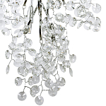 Бра с хрустальными подвесками на металлических ветках Fairytree Light Silver Wall Lamp варинант исполнения - 2 | Loft Concept в Краснодаре