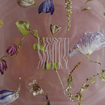 Шкатулка из эпоксидной смолы с цветами розовая Epoxy Resin Square Box Pink варинант исполнения - 3 | Loft Concept в Краснодаре