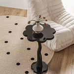 Дизайнерский журнальный стол в виде чёрного цветка Ludox варинант исполнения - 2 | Loft Concept в Краснодаре