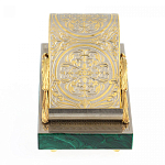 Подставка для телефона из натурального камня малахит Natural Stone Stand варинант исполнения - 3 | Loft Concept в Краснодаре