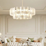 Люстра круглая двухъярусная Chandelier Constant варинант исполнения - 1 | Loft Concept в Краснодаре