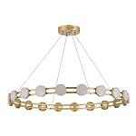 Люстра кольцевая с круглыми светодиодными источниками света Maxine Light варинант исполнения - 8 | Loft Concept в Краснодаре