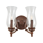 Бра с 2-мя стеклянными плафонами с пузырьками Feiss варинант исполнения - 1 | Loft Concept в Краснодаре