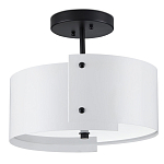 Потолочный светильник круглый светодиодный Semicircular White Panels белый варинант исполнения - 3 | Loft Concept в Краснодаре