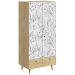 Шкаф с принтом Cotton варинант исполнения - 1 | Loft Concept в Краснодаре